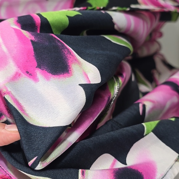 {Roz & Ali} Women's Floral Print Elastic Waist Maxi Skirt - Size XL - Picture 10 of 15